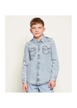 Guess Jeansowa koszula | Regular Fit ze sklepu Gomez Fashion Store w kategorii Koszule chłopięce - zdjęcie 188122570