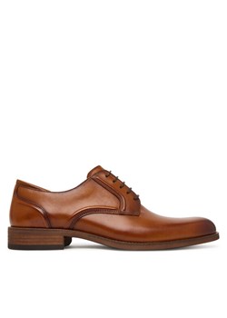 Clarks Półbuty CraftRemi Lace 26186389 Brązowy ze sklepu MODIVO w kategorii Buty eleganckie męskie - zdjęcie 188122614