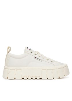 Tommy Jeans Sneakersy Tjw Flatform Chunky Sneaker EN0EN03036 Écru ze sklepu MODIVO w kategorii Buty sportowe damskie - zdjęcie 188122652