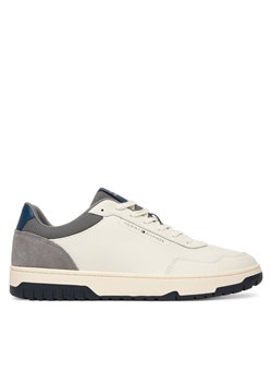 Tommy Hilfiger Sneakersy Th Basket Core Lite Lth/Suede FM0FM05714 Biały ze sklepu MODIVO w kategorii Buty sportowe męskie - zdjęcie 188122663