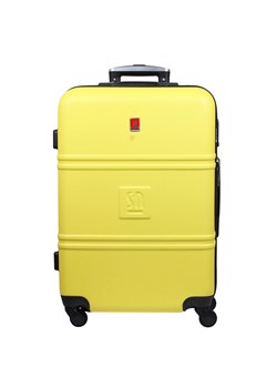 walizka duża  Art Class Collection 75 cm żółta ze sklepu Słoń Torbalski w kategorii Walizki - zdjęcie 188122960