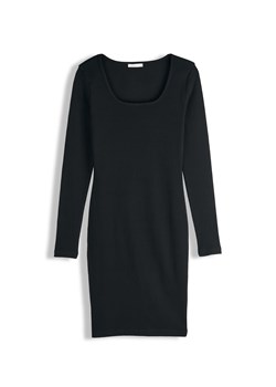 GATE Ołówkowa sukienka ze splotu żeberkowego 34 ze sklepu gateshop w kategorii Sukienki - zdjęcie 188123072