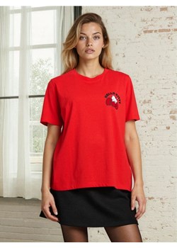 Sinsay - Bawełniana koszulka z krótkim rękawem Hello Kitty - czerwony ze sklepu Sinsay w kategorii T-shirty chłopięce - zdjęcie 188123912