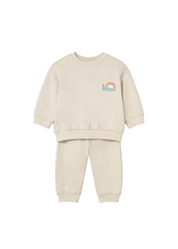 Mayoral Dres 1898 Beżowy Regular Fit ze sklepu MODIVO w kategorii Komplety niemowlęce - zdjęcie 188124140