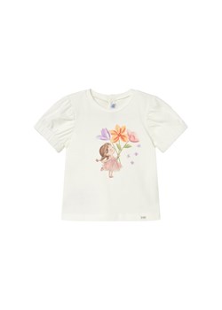 Mayoral T-Shirt 1078 Écru Regular Fit ze sklepu MODIVO w kategorii Kaftaniki i bluzki - zdjęcie 188124163