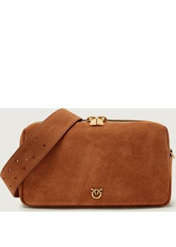 Pinko Torebka na ramię Horizontal | zamsz ze sklepu Gomez Fashion Store w kategorii Listonoszki - zdjęcie 188126010