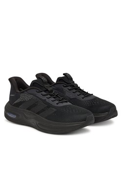 Sneakersy adidas Cloudfoam Cuxxion Rapidfit HP3428 Czarny ze sklepu eobuwie.pl w kategorii Buty sportowe męskie - zdjęcie 188126202