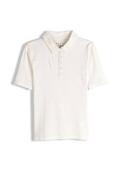 GATE Koszulka polo z bawełny basic 34 ze sklepu gateshop w kategorii Bluzki damskie - zdjęcie 188126412