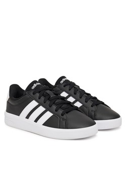 Sneakersy adidas Grand Court 3.0 JP9366 Czarny ze sklepu eobuwie.pl w kategorii Buty sportowe damskie - zdjęcie 188126590
