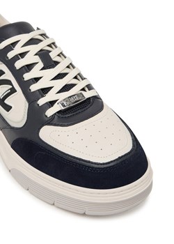 Sneakersy KARL LAGERFELD Kourtney KL53026 Granatowy ze sklepu eobuwie.pl w kategorii Buty sportowe męskie - zdjęcie 188126603