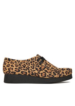 Półbuty Clarks WallabeeEVOSh 26184612 Brązowy ze sklepu eobuwie.pl w kategorii Buty sportowe damskie - zdjęcie 188126621