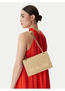 Torebka LOVE MOSCHINO JC4192PP1OKD0129 Beżowy ze sklepu eobuwie.pl w kategorii Torebki damskie - zdjęcie 188126663