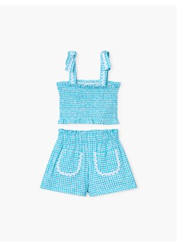 Mayoral Komplet top i spodenki 3232 Niebieski Regular Fit ze sklepu MODIVO w kategorii Komplety dziewczęce - zdjęcie 188127100