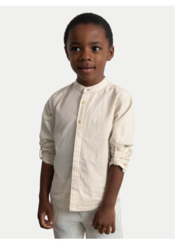 Mayoral Komplet koszula i szorty materiałowe 3216 Écru Regular Fit ze sklepu MODIVO w kategorii Komplety niemowlęce - zdjęcie 188127163