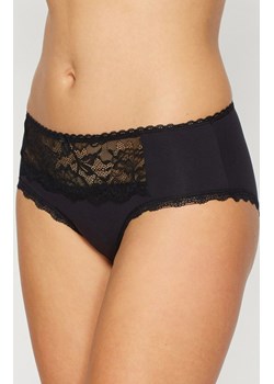 Figi damskie z wyższym stanem czarne 54/1-90/1, Kolor czarny, Rozmiar S, Miss Fabio ze sklepu Intymna w kategorii Majtki damskie - zdjęcie 188127912