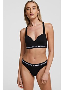 Karl Lagerfeld biustonosz sportowy Padded Logo 211W2109, Kolor czarny, Rozmiar S, Karl Lagerfeld ze sklepu Intymna w kategorii Biustonosze - zdjęcie 188127964