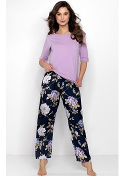 Dwuczęściowa piżama damska Always Win, Kolor granatowo-fioletowy, Rozmiar S, Momenti per me ze sklepu Intymna w kategorii Piżamy damskie - zdjęcie 188128041