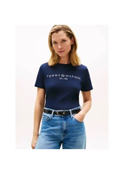 Tommy Hilfiger T-shirt | Regular Fit ze sklepu Gomez Fashion Store w kategorii Bluzki damskie - zdjęcie 188128800