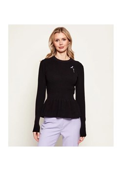 HUGO Sweter Sabanna | Slim Fit ze sklepu Gomez Fashion Store w kategorii Swetry damskie - zdjęcie 188128812