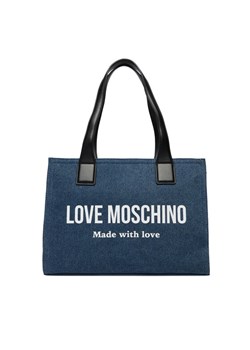 LOVE MOSCHINO Torebka JC4056PP1OLG170A Niebieski ze sklepu MODIVO w kategorii Kuferki - zdjęcie 188130170