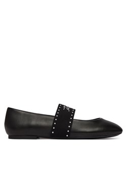 KARL LAGERFELD Baleriny Karo KL40126A Czarny ze sklepu MODIVO w kategorii Balerinki - zdjęcie 188130234
