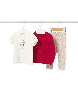 Mayoral Komplet dziecięcy 1749 Czerwony Regular Fit ze sklepu MODIVO w kategorii Komplety niemowlęce - zdjęcie 188130360