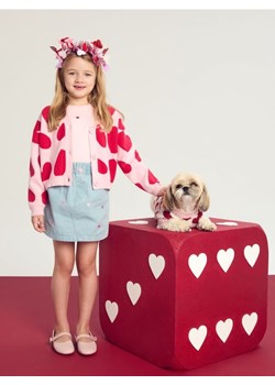 Sinsay - Spódnica mini ze wzorkiem haftowanym - niebieski ze sklepu Sinsay w kategorii Spódnice - zdjęcie 188131650