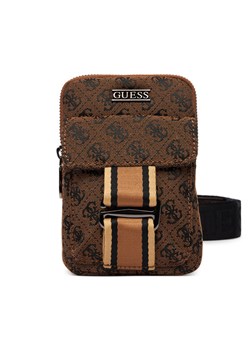 Guess Torebka na telefon HMBOST P6142 Brązowy ze sklepu MODIVO w kategorii Etui - zdjęcie 188132462