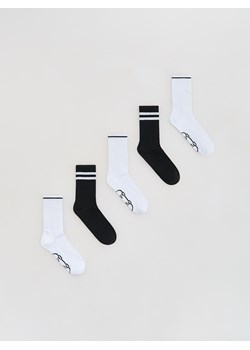Reserved - Skarpetki 5 pack - biały ze sklepu Reserved w kategorii Skarpetki dziecięce - zdjęcie 188134501