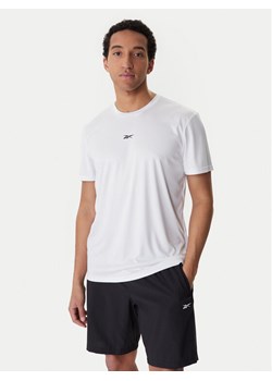 Reebok T-Shirt RK25602CCM Biały Regular Fit ze sklepu MODIVO w kategorii T-shirty męskie - zdjęcie 188134640