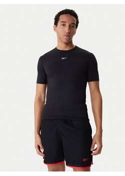 Reebok Koszulka techniczna RK25599CCM Czarny Slim Fit ze sklepu MODIVO w kategorii T-shirty męskie - zdjęcie 188134641