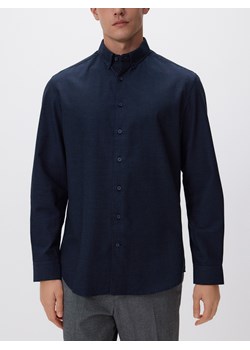 Reserved - Bawełniana koszula regular fit - granatowy ze sklepu Reserved w kategorii Koszule męskie - zdjęcie 188134884