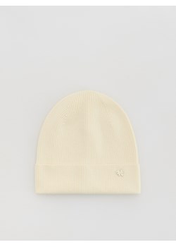 Reserved - Bawełniana czapka - złamana biel ze sklepu Reserved w kategorii Czapki dziecięce - zdjęcie 188134892