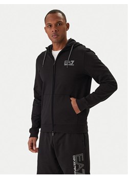 EA7 Emporio Armani Bluza 7M001314 AF13512 Czarny Regular Fit ze sklepu MODIVO w kategorii Bluzy męskie - zdjęcie 188135963