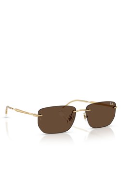 Ray-Ban Okulary przeciwsłoneczne 0RB3768 Złoty ze sklepu MODIVO w kategorii Okulary przeciwsłoneczne damskie - zdjęcie 188135992