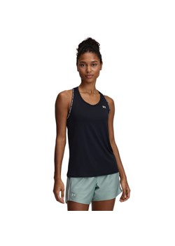 Damski top treningowy Under Armour Tech Knockout Tank - czarny ze sklepu Sportstylestory.com w kategorii Bluzki damskie - zdjęcie 188136163