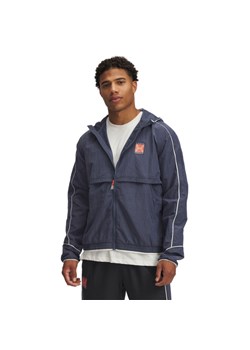 Męska kurtka do biegania Under Armour UA Run 96 Jacket - granatowa ze sklepu Sportstylestory.com w kategorii Kurtki męskie - zdjęcie 188136170