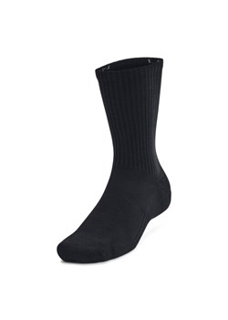 Skarpetki treningowe uniseks (3-pack) Under Armour UA Training Cotton - czarne ze sklepu Sportstylestory.com w kategorii Skarpetki męskie - zdjęcie 188136212