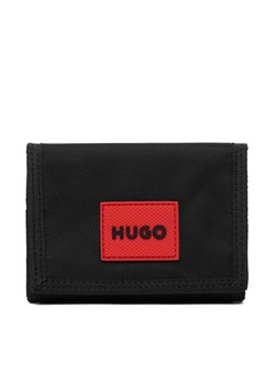 Portfel HUGO 50558548 Czarny ze sklepu eobuwie.pl w kategorii Portfele męskie - zdjęcie 188136303
