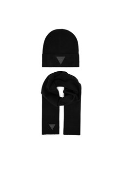 Zestaw Szalik i Czapka Guess GFBOXM P6103 Czarny ze sklepu eobuwie.pl w kategorii Szaliki i chusty damskie - zdjęcie 188136313