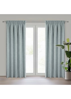 ZASŁONA GOTOWA JULA2 NA TAŚMIE 140 X 270 CM JASNONIEBIESKI ze sklepu lenaodniemowlakadoszkolniaka.pl w kategorii Zasłony - zdjęcie 188137174