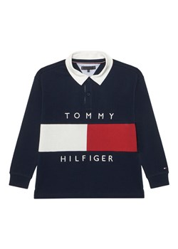 Tommy Hilfiger Polo KB0KB10354 Granatowy Regular Fit ze sklepu MODIVO w kategorii T-shirty chłopięce - zdjęcie 188137922