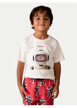 Mayoral T-Shirt 3065 Écru Regular Fit ze sklepu MODIVO w kategorii T-shirty chłopięce - zdjęcie 188137942