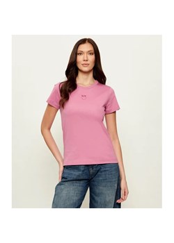 Pinko T-shirt BUSSOLOTTO | Regular Fit ze sklepu Gomez Fashion Store w kategorii Bluzki damskie - zdjęcie 188138861
