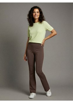 Sinsay - Legginsy flare - brązowy ze sklepu Sinsay w kategorii Spodnie damskie - zdjęcie 188140001