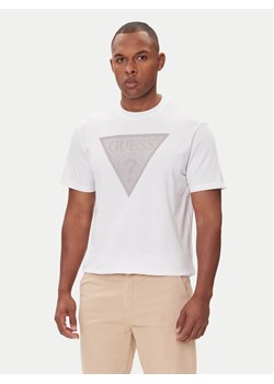 Guess T-Shirt M5BI04 I3Z14 Biały Regular Fit ze sklepu MODIVO w kategorii T-shirty męskie - zdjęcie 188140431
