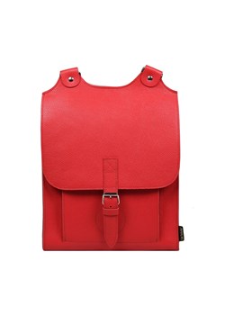 czerwony plecak skórzany Bookpack ze sklepu Słoń Torbalski w kategorii Plecaki - zdjęcie 188140534