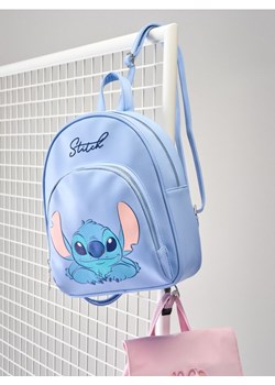 Sinsay - Plecak z aplikacją i haftem Stitch - błękitny ze sklepu Sinsay w kategorii Plecaki dla dzieci - zdjęcie 188140904