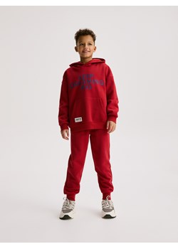 Reserved - Bluza z kapturem - czerwony ze sklepu Reserved w kategorii Bluzy chłopięce - zdjęcie 188141934
