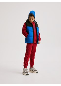 Reserved - Pikowana kamizelka z kapturem - niebieski ze sklepu Reserved w kategorii Kamizelki chłopięce - zdjęcie 188141990